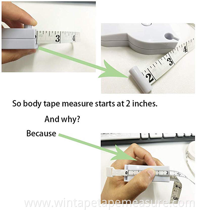 New Metric Wholesale Waist Measuring Tape Measure Waist Personalized